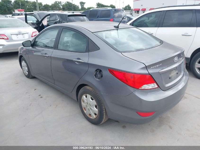 2015 Hyundai Accent Gls VIN: KMHCT4AE9FU796041 Lot: 39624193