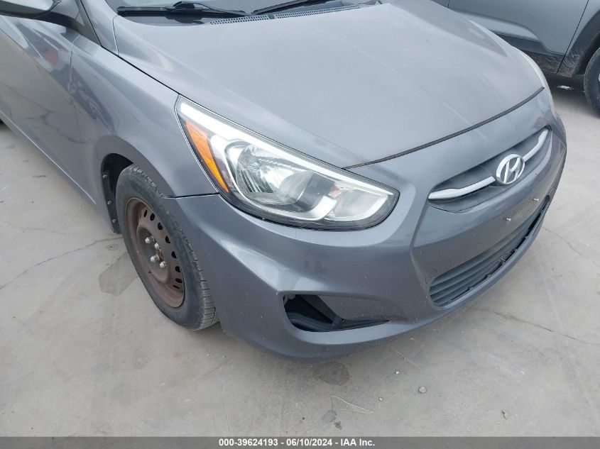 2015 Hyundai Accent Gls VIN: KMHCT4AE9FU796041 Lot: 39624193