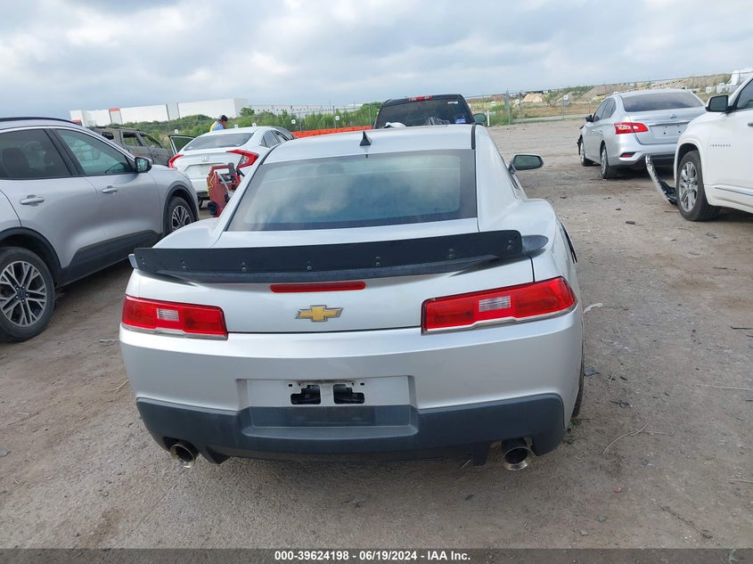 2015 Chevrolet Camaro Lt VIN: 2G1FD1E39F9103285 Lot: 39624198