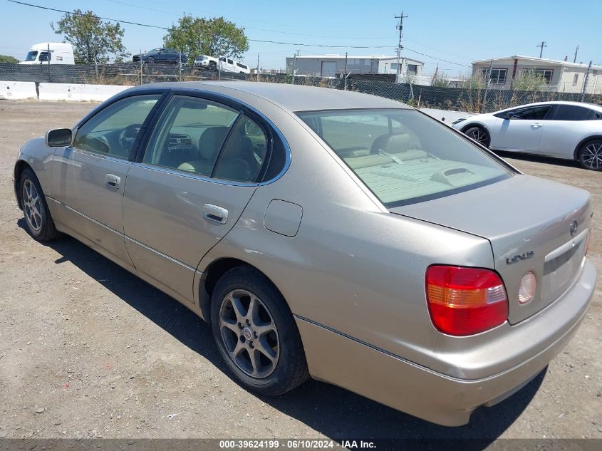 2000 Lexus Gs 300 VIN: JT8BD68S7Y0104131 Lot: 39624199