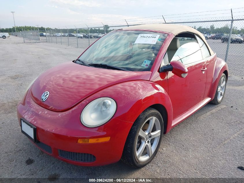 2010 Volkswagen New Beetle 2.5L VIN: 3VWRW3AL1AM003632 Lot: 39624200