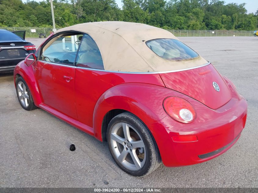 2010 Volkswagen New Beetle 2.5L VIN: 3VWRW3AL1AM003632 Lot: 39624200