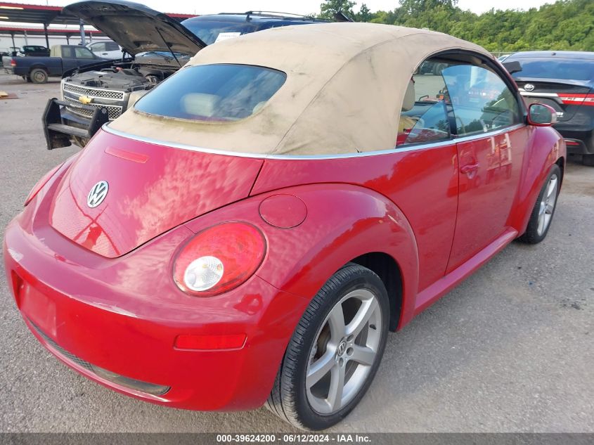 2010 Volkswagen New Beetle 2.5L VIN: 3VWRW3AL1AM003632 Lot: 39624200