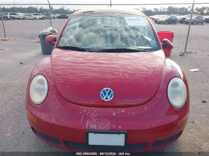 2010 Volkswagen New Beetle 2.5L VIN: 3VWRW3AL1AM003632 Lot: 39624200