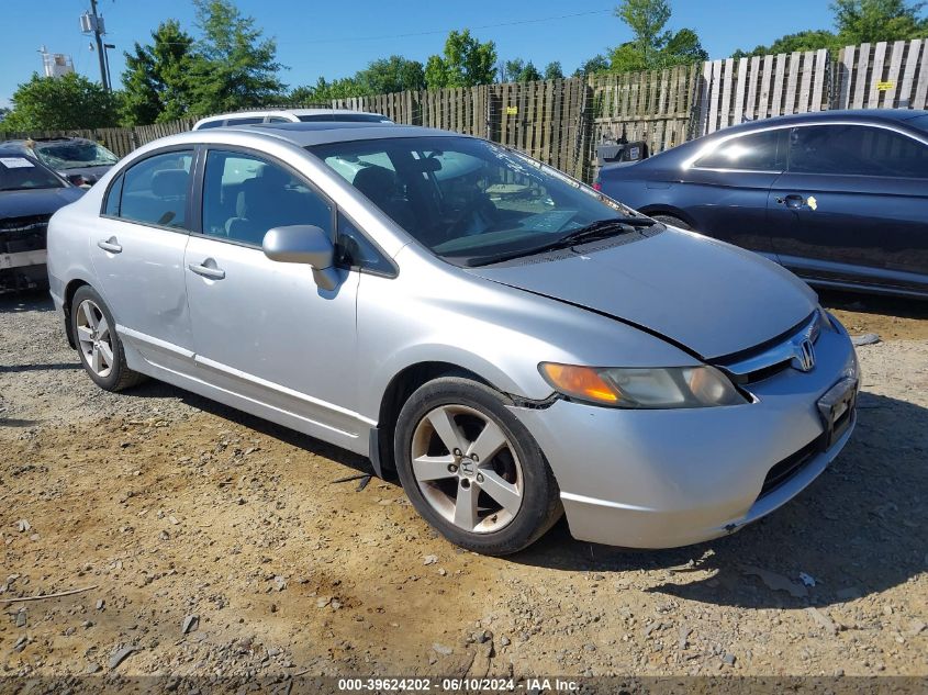 2007 Honda Civic Ex VIN: 1HGFA16817L024957 Lot: 39624202