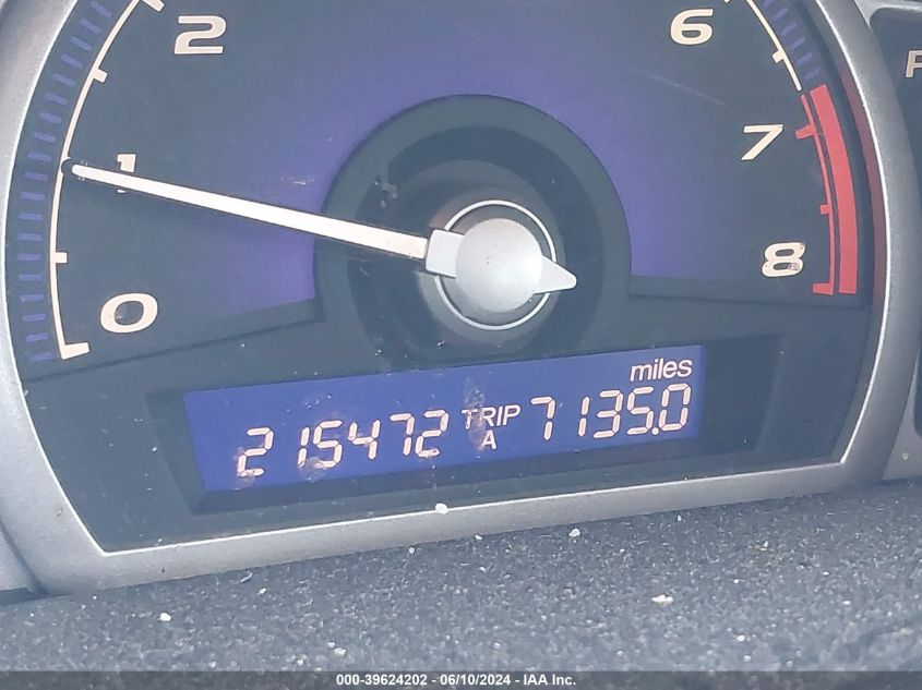 2007 Honda Civic Ex VIN: 1HGFA16817L024957 Lot: 39624202