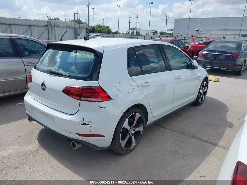 2019 VOLKSWAGEN GOLF GTI 2.0T AUTOBAHN/2.0T RABBIT EDITION/2.0T S/2.0T SE - 3VW5T7AU4KM022295