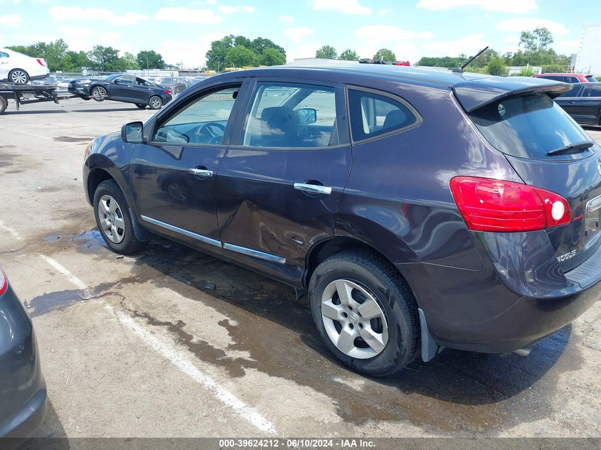 2013 NISSAN ROGUE S - JN8AS5MV2DW625346