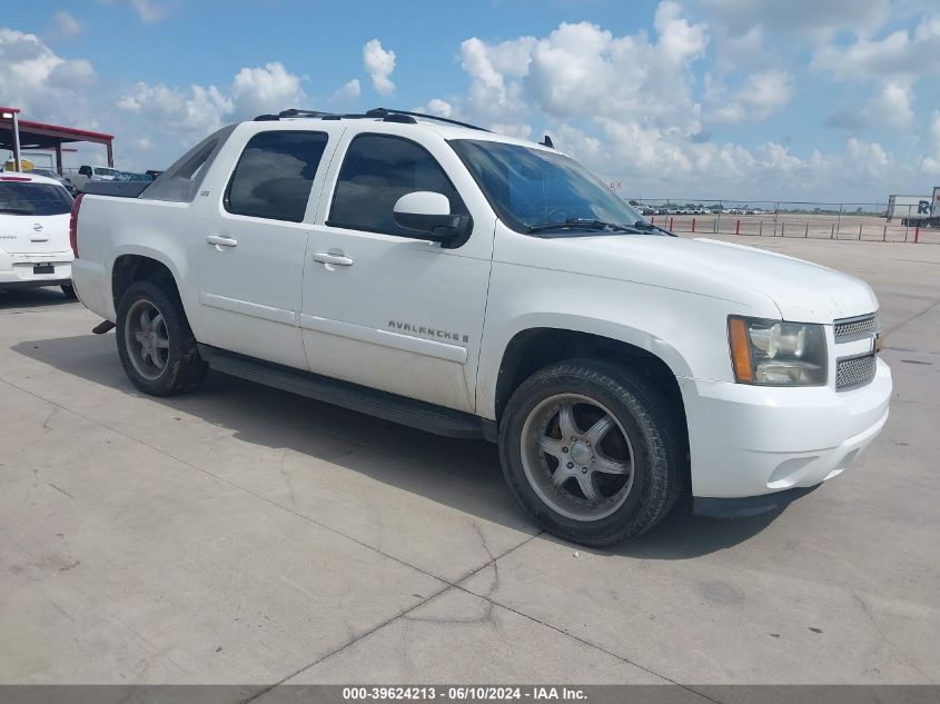 2007 Chevrolet Avalanche 1500 Ltz VIN: 3GNEC120X7G140859 Lot: 39624213