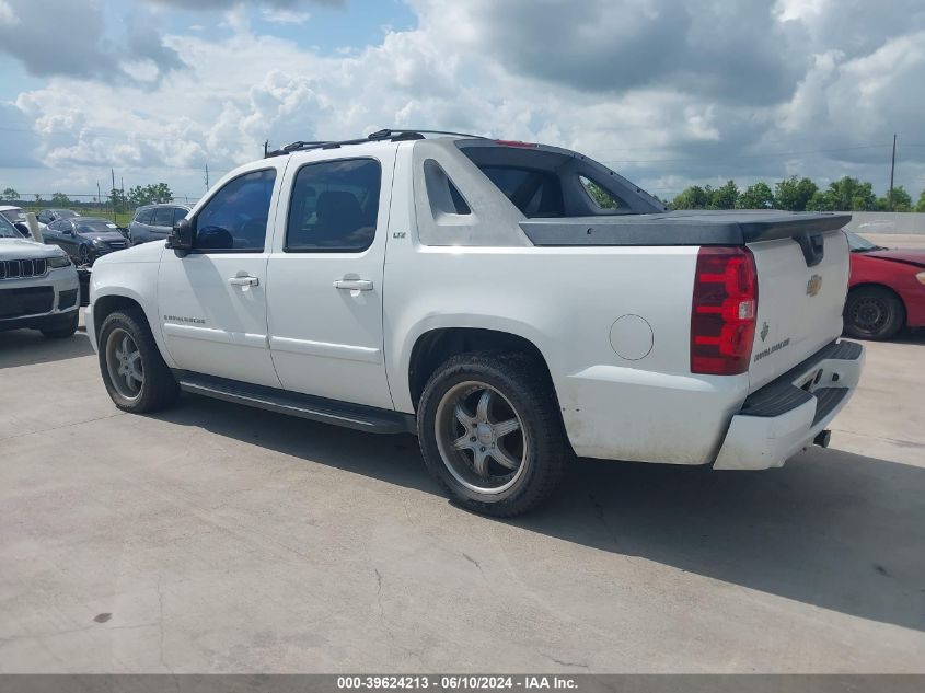 2007 Chevrolet Avalanche 1500 Ltz VIN: 3GNEC120X7G140859 Lot: 39624213