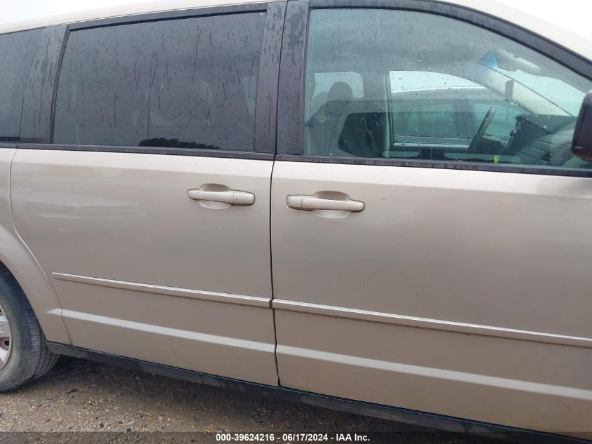 2009 Dodge Grand Caravan Se VIN: 2D8HN44E59R534875 Lot: 39624216