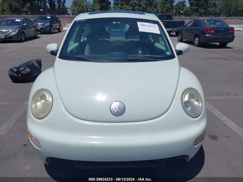 2002 Volkswagen New Beetle Gls VIN: 3VWCK21C62M450762 Lot: 39624233