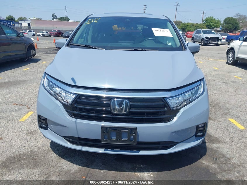 2023 Honda Odyssey Elite VIN: 5FNRL6H93PB051945 Lot: 39624237