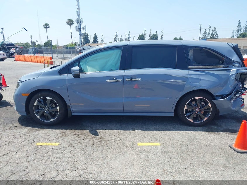 2023 Honda Odyssey Elite VIN: 5FNRL6H93PB051945 Lot: 39624237