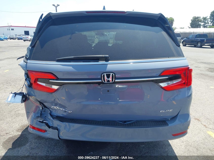 2023 Honda Odyssey Elite VIN: 5FNRL6H93PB051945 Lot: 39624237