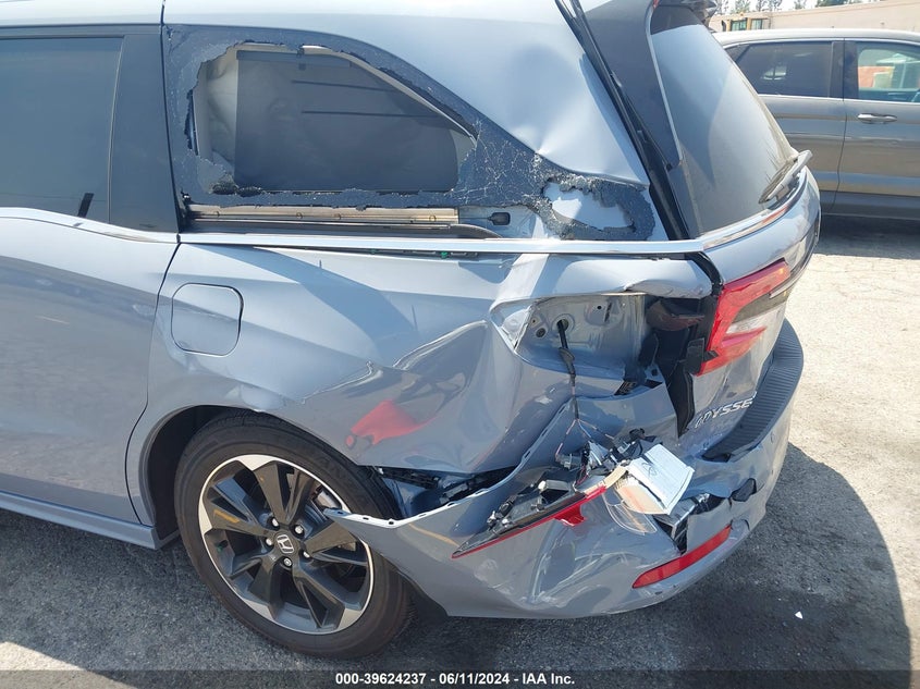 2023 Honda Odyssey Elite VIN: 5FNRL6H93PB051945 Lot: 39624237