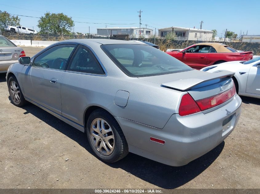 2001 Honda Accord 3.0 Ex VIN: 1HGCG22541A000190 Lot: 39624246