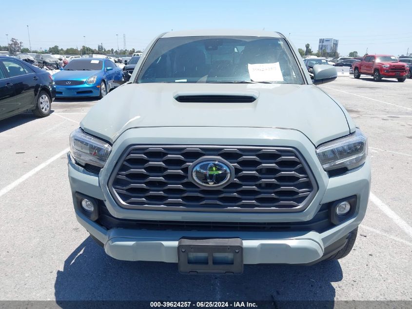 2022 Toyota Tacoma Trd Sport VIN: 3TMAZ5CN2NM162845 Lot: 39624257