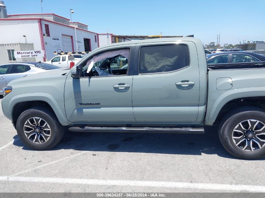 2022 Toyota Tacoma Trd Sport VIN: 3TMAZ5CN2NM162845 Lot: 39624257