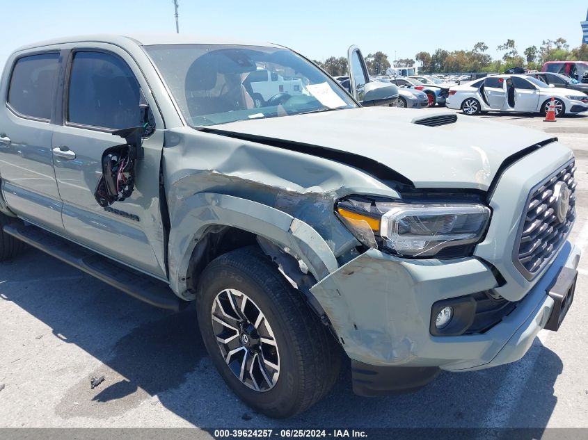 2022 Toyota Tacoma Trd Sport VIN: 3TMAZ5CN2NM162845 Lot: 39624257