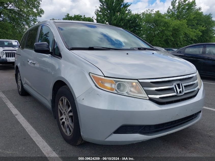 2012 Honda Odyssey Ex-L VIN: 5FNRL5H64CB039149 Lot: 39624259