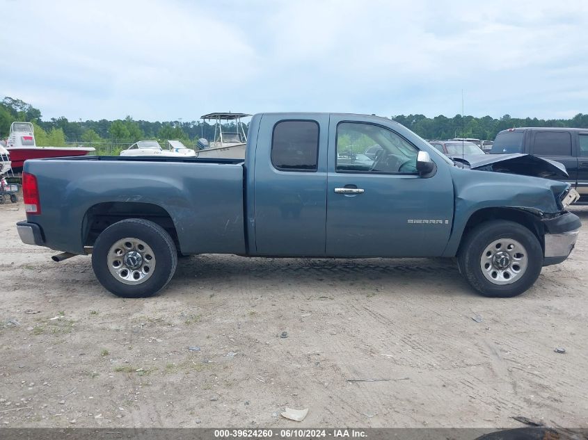 2008 GMC Sierra 1500 Work Truck VIN: 1GTEC19X58Z235651 Lot: 39624260