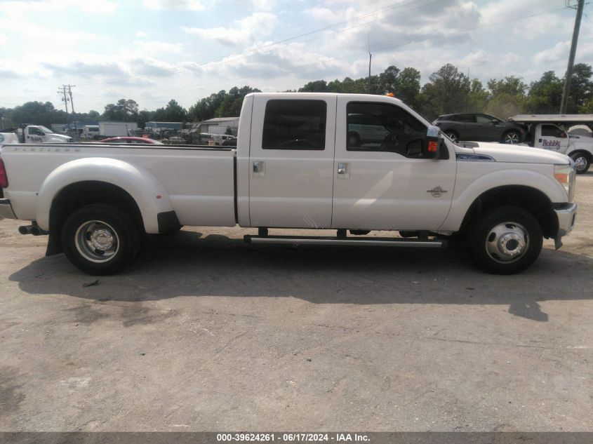 2013 Ford F-350 Lariat VIN: 1FT8W3DT7DEB23178 Lot: 39624261