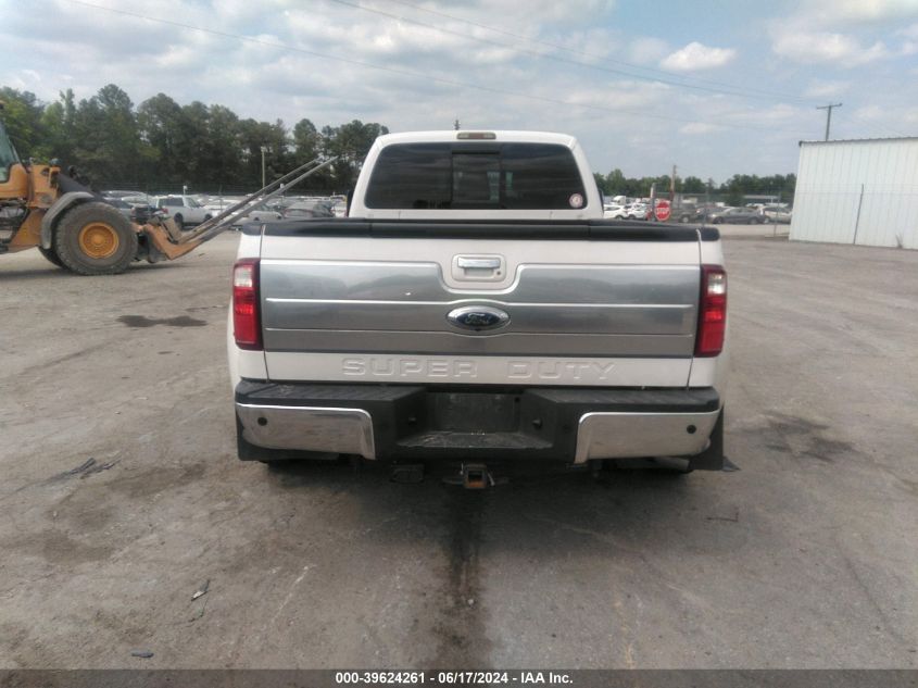 2013 Ford F-350 Lariat VIN: 1FT8W3DT7DEB23178 Lot: 39624261