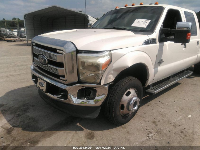 2013 Ford F-350 Lariat VIN: 1FT8W3DT7DEB23178 Lot: 39624261