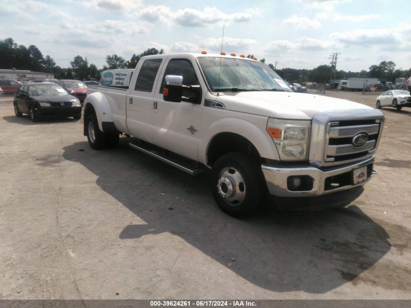 2013 Ford F-350 Lariat VIN: 1FT8W3DT7DEB23178 Lot: 39624261