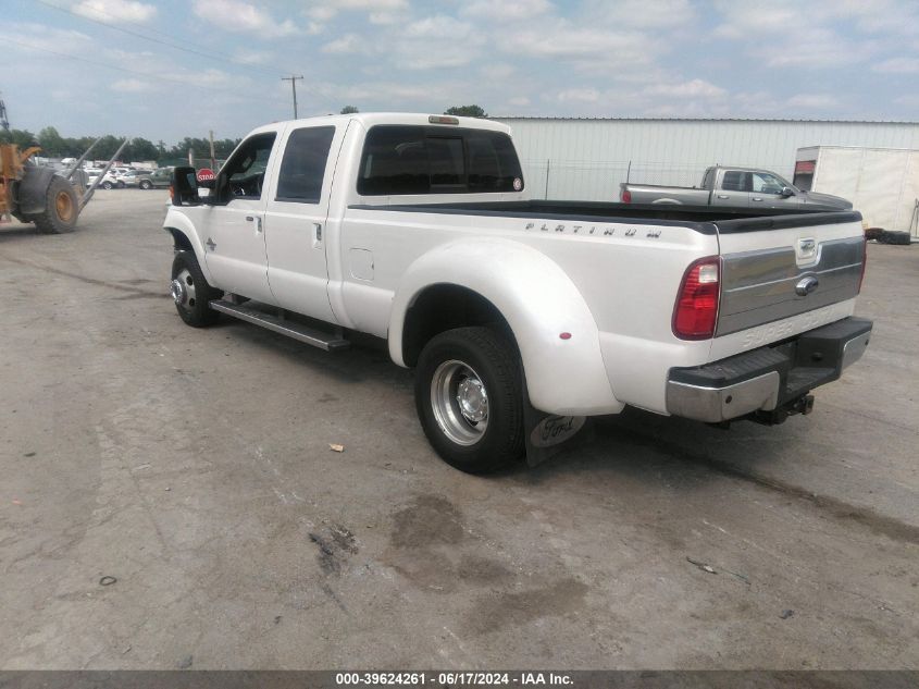 2013 Ford F-350 Lariat VIN: 1FT8W3DT7DEB23178 Lot: 39624261