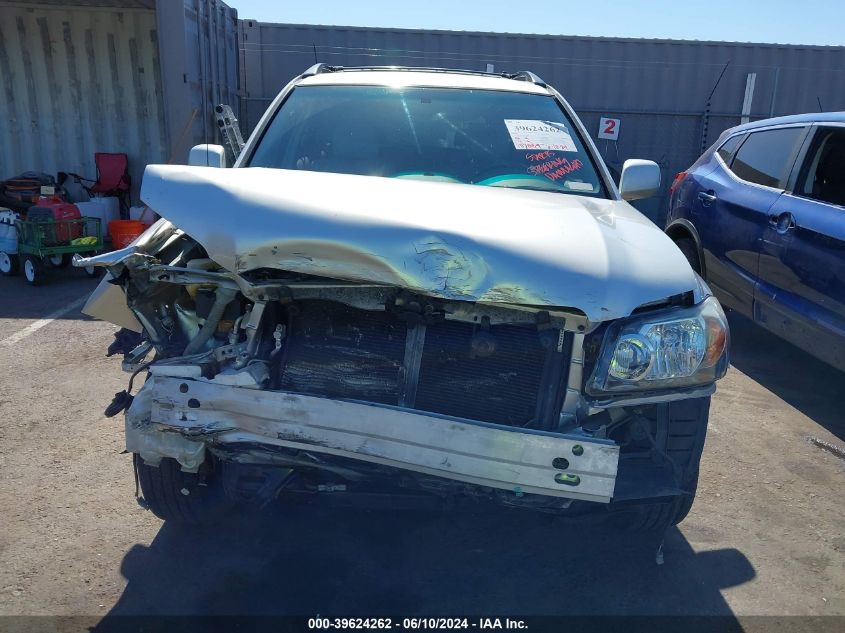 2006 Toyota Highlander V6 VIN: JTEEP21A260169722 Lot: 39624262