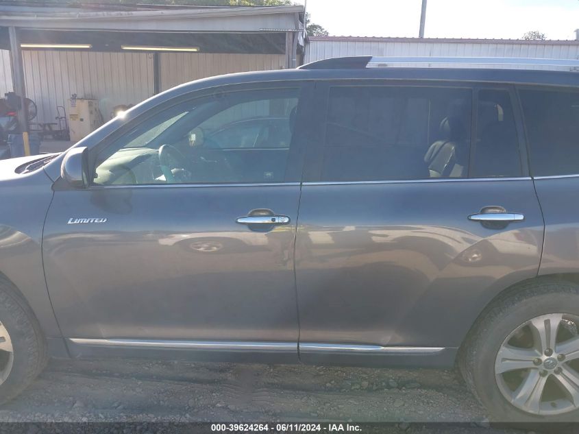 2012 Toyota Highlander Limited V6 VIN: 5TDYK3EH5CS052979 Lot: 39624264