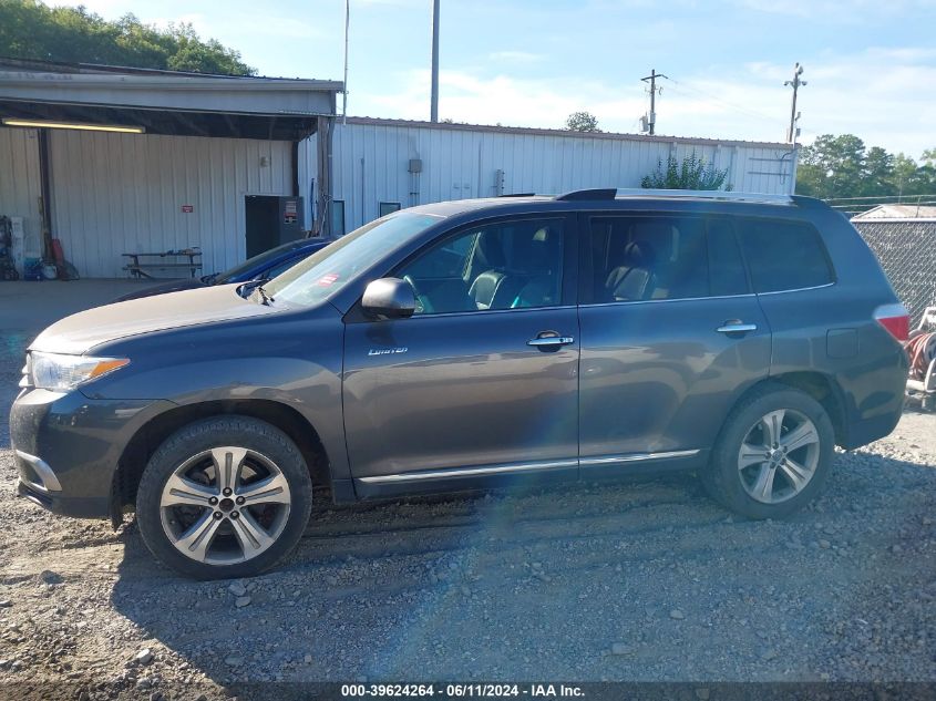 2012 Toyota Highlander Limited V6 VIN: 5TDYK3EH5CS052979 Lot: 39624264