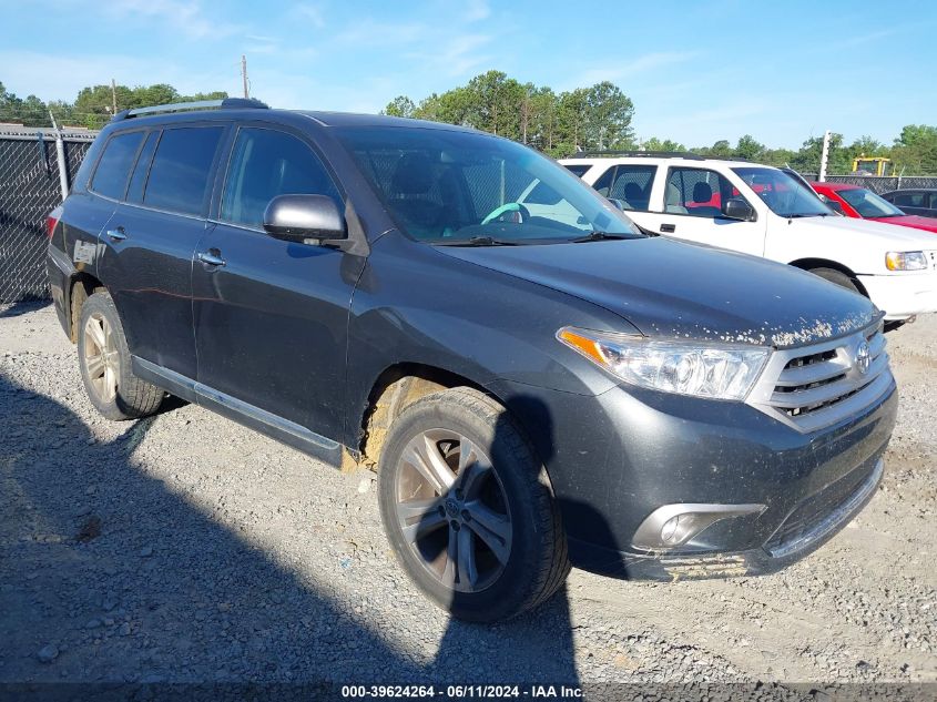 2012 Toyota Highlander Limited V6 VIN: 5TDYK3EH5CS052979 Lot: 39624264