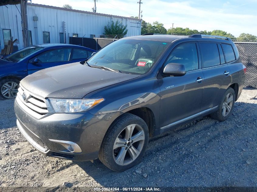 2012 Toyota Highlander Limited V6 VIN: 5TDYK3EH5CS052979 Lot: 39624264