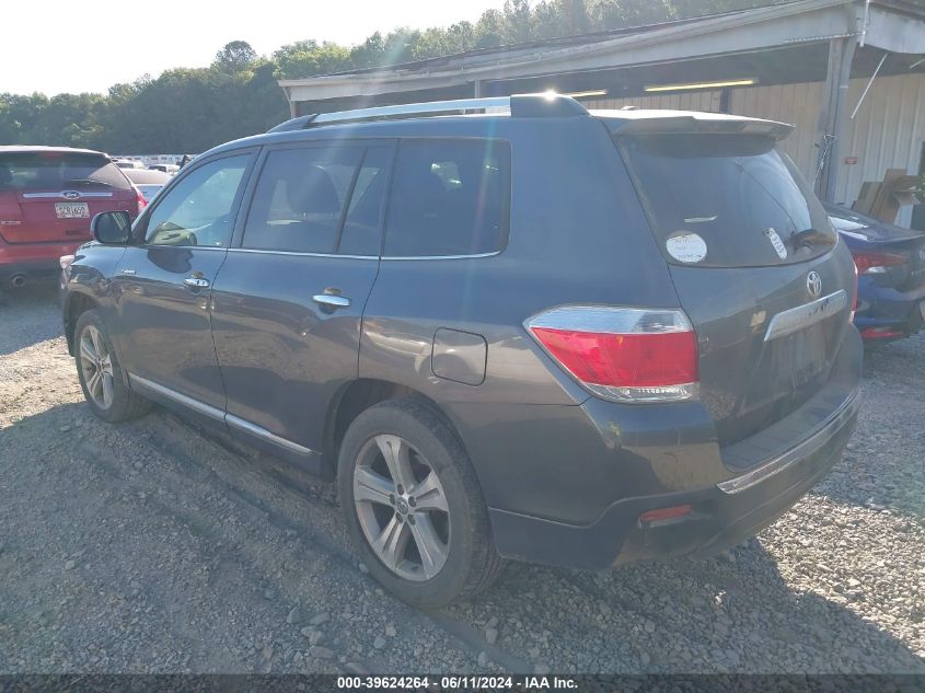 2012 Toyota Highlander Limited V6 VIN: 5TDYK3EH5CS052979 Lot: 39624264