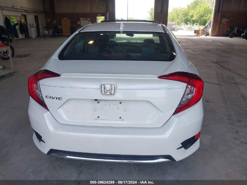 2019 Honda Civic Ex-L VIN: 19XFC1F76KE208213 Lot: 39624269