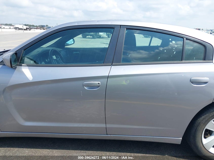 2014 Dodge Charger Se VIN: 2C3CDXBG9EH338606 Lot: 39624272