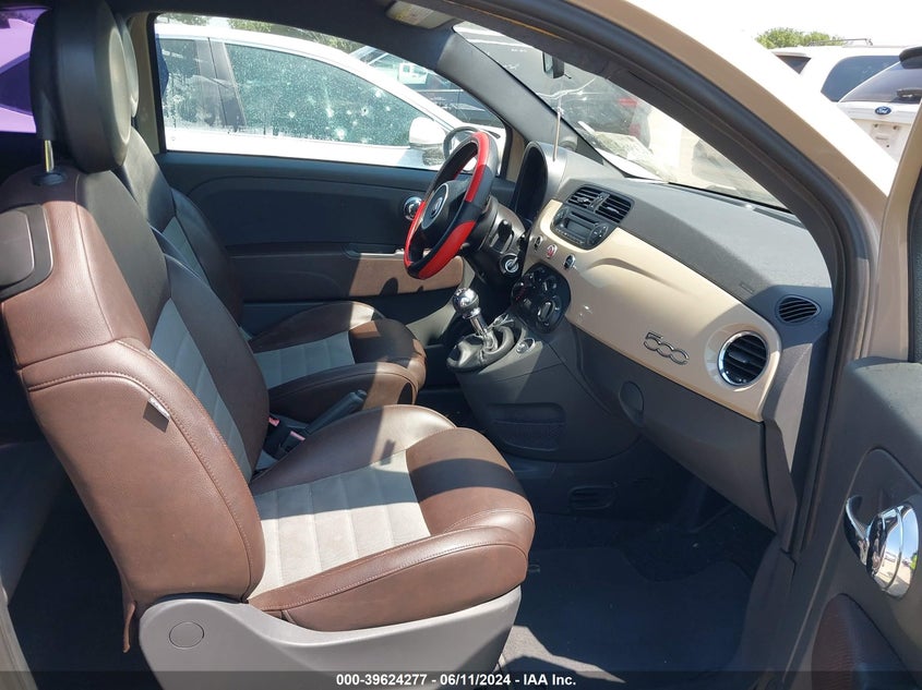 2012 Fiat 500 Sport VIN: 3C3CFFBR7CT213212 Lot: 39624277