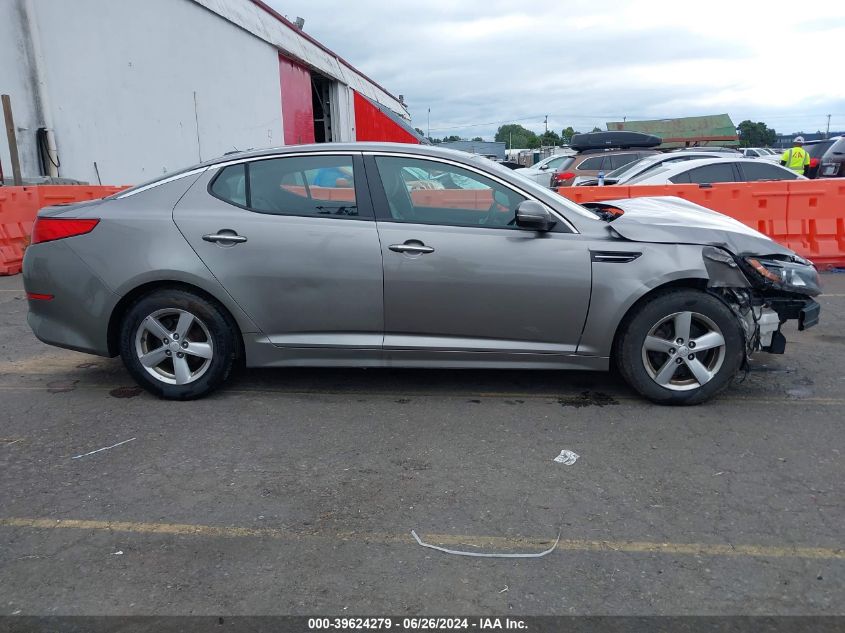 2014 Kia Optima Lx VIN: 5XXGM4A74EG351117 Lot: 39624279