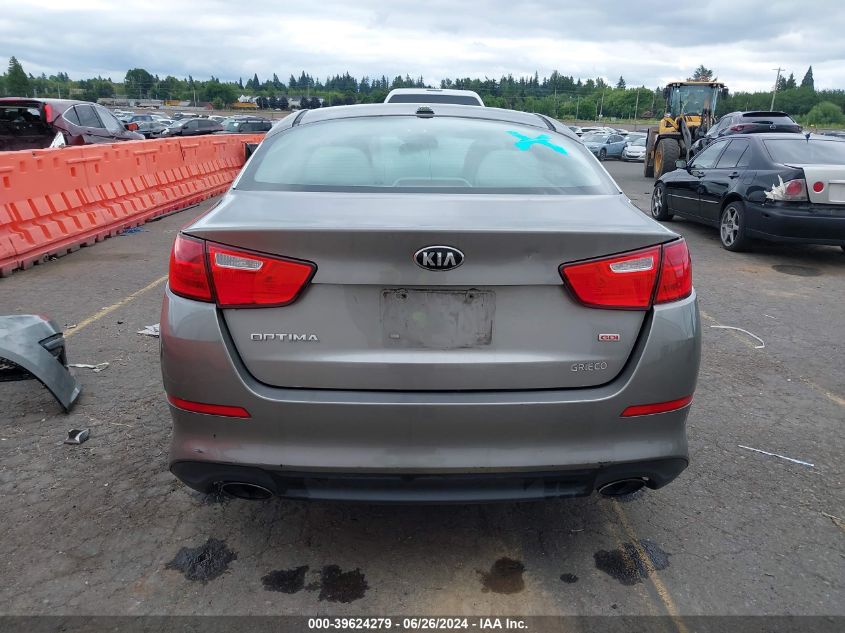 2014 Kia Optima Lx VIN: 5XXGM4A74EG351117 Lot: 39624279