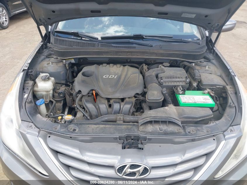 2013 Hyundai Sonata Gls VIN: 5NPEB4AC5DH521790 Lot: 39624280