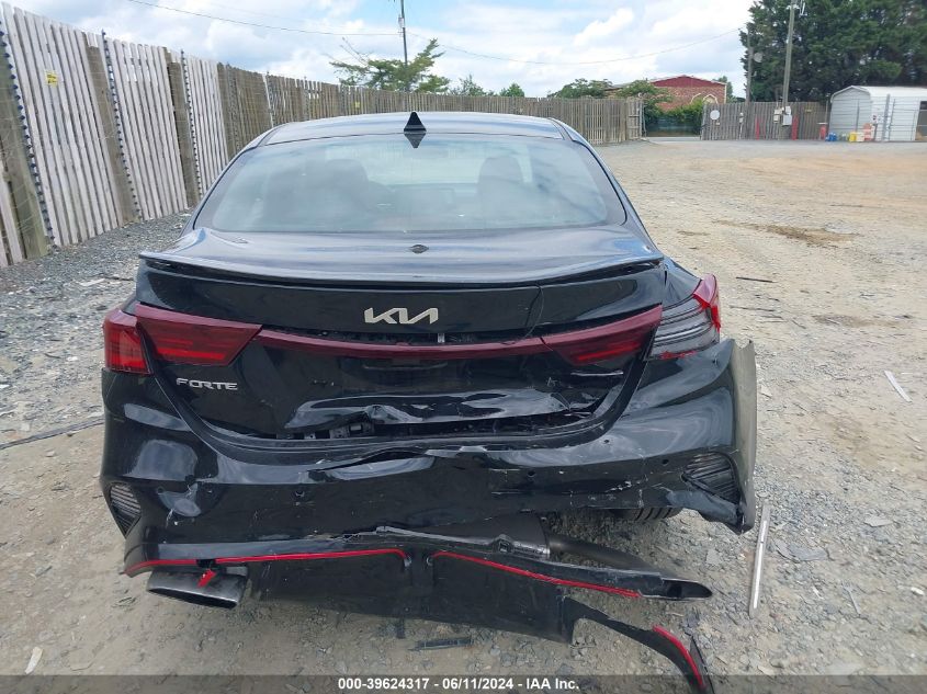 2023 Kia Forte Gt VIN: 3KPF44AC8PE684781 Lot: 39624317