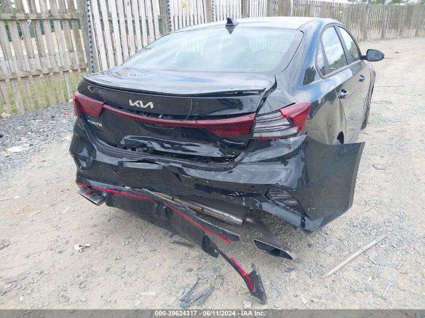 2023 Kia Forte Gt VIN: 3KPF44AC8PE684781 Lot: 39624317