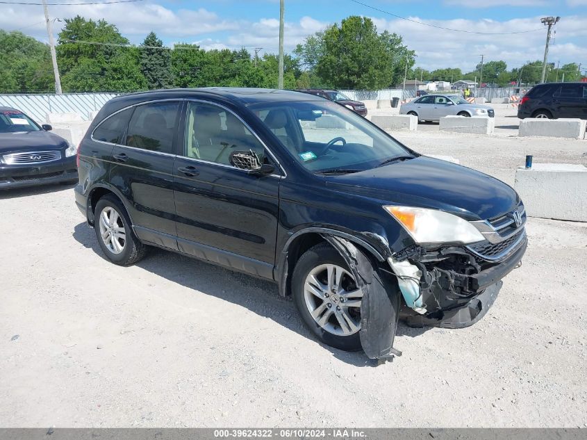 2010 Honda Cr-V Ex-L VIN: JHLRE4H76AC004008 Lot: 39624322