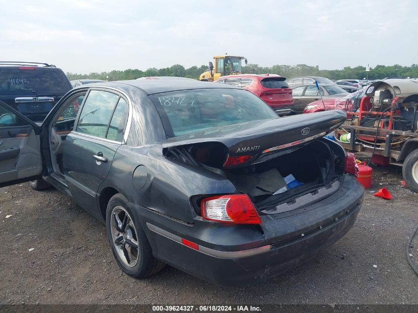 2004 Kia Amanti VIN: KNALD124845018467 Lot: 39624327