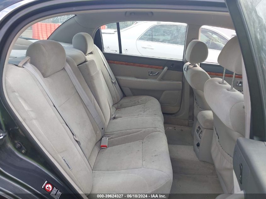 2004 Kia Amanti VIN: KNALD124845018467 Lot: 39624327