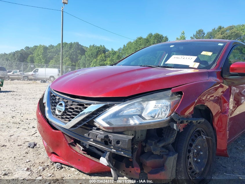 2016 Nissan Sentra Fe+ S/S/Sl/Sr/Sv VIN: 3N1AB7AP7GY234657 Lot: 39624332