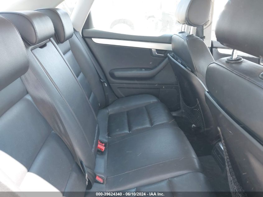 2008 Audi A4 2.0T/2.0T Special Edition VIN: WAUDF78E38A093575 Lot: 39624340